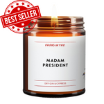 MADAM PRESIDENT (Gin & Cypress) Soy Wax 2024 Election Candle