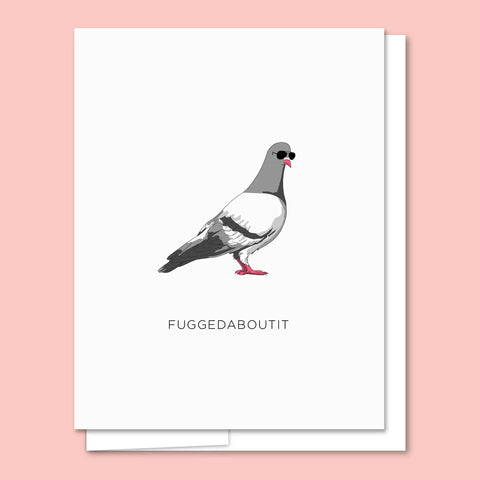 fuggedaboutit! NYC greeting card